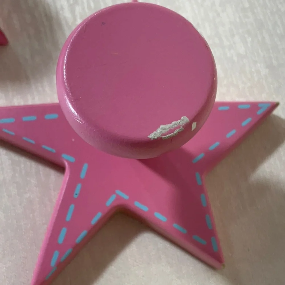 Vintage Girls Wall Hooks-Stars & Crowns